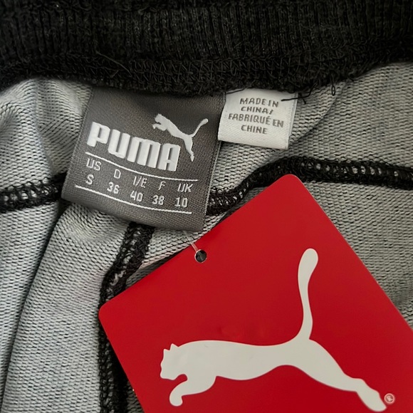 Puma sports cropped sweatpants. - Picture 7 of 9